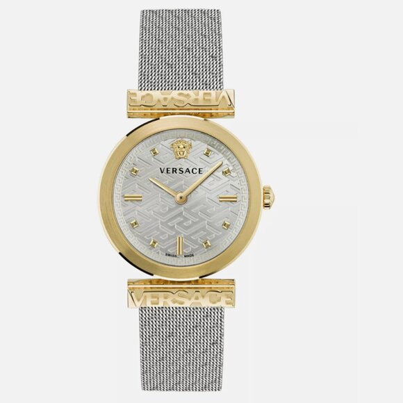 Versace Womens Two Tone 34mm Bracelet Fashion Watch main image 4